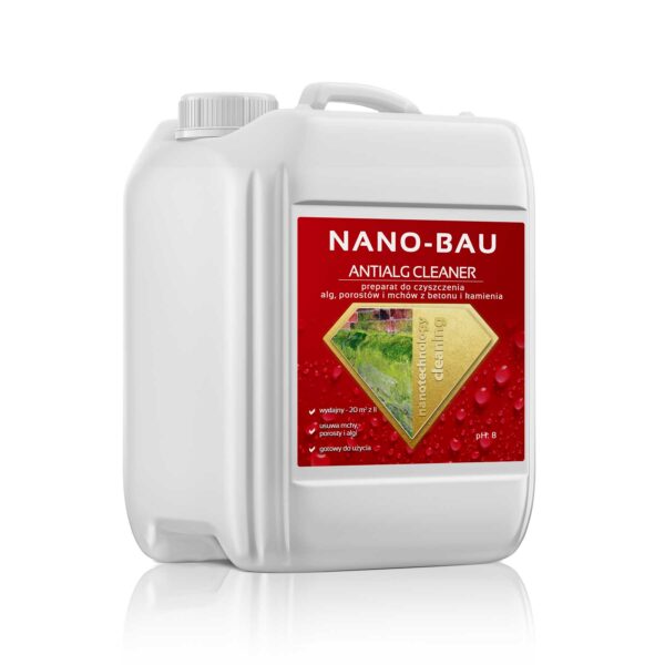 NANO-BAU ANTIALG CLEANER preparat do usuwania zielonych wykwitów - obrazek 2