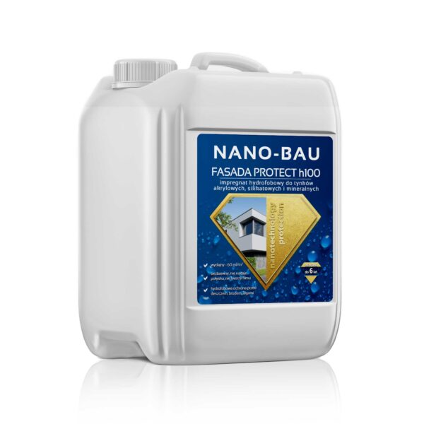 NANO-BAU FASADA PROTECT H100 impregnat do tynków