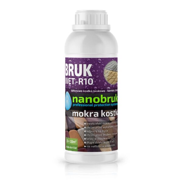 Nanobruk WET-R10 "mokra kostka" do impregnacji kostki brukowej